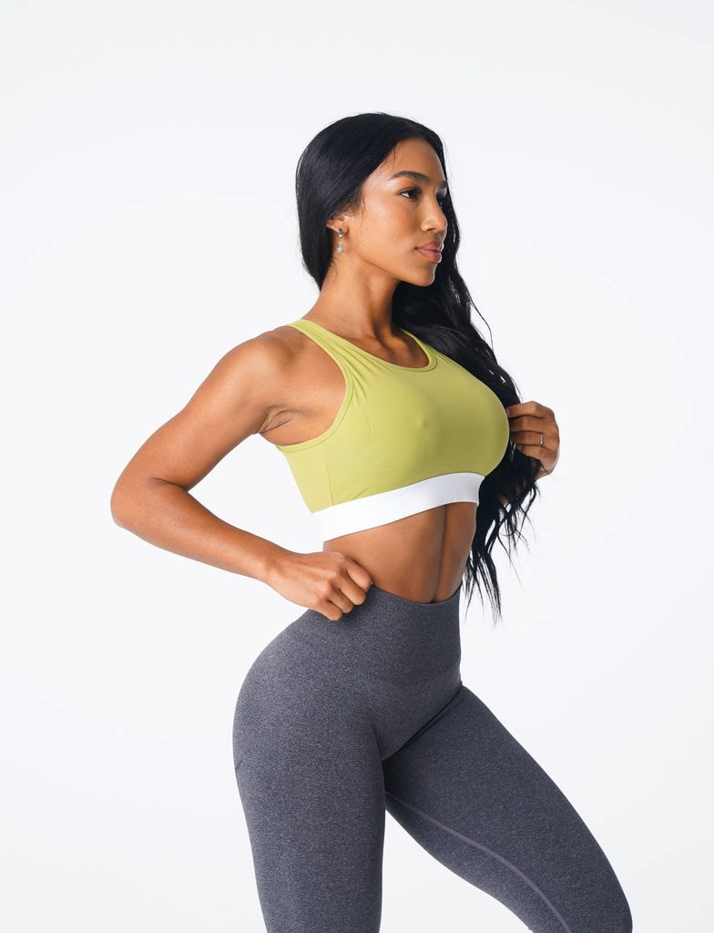 NVGTN Agility Bra Olivy Zelené | SWNBJ2867