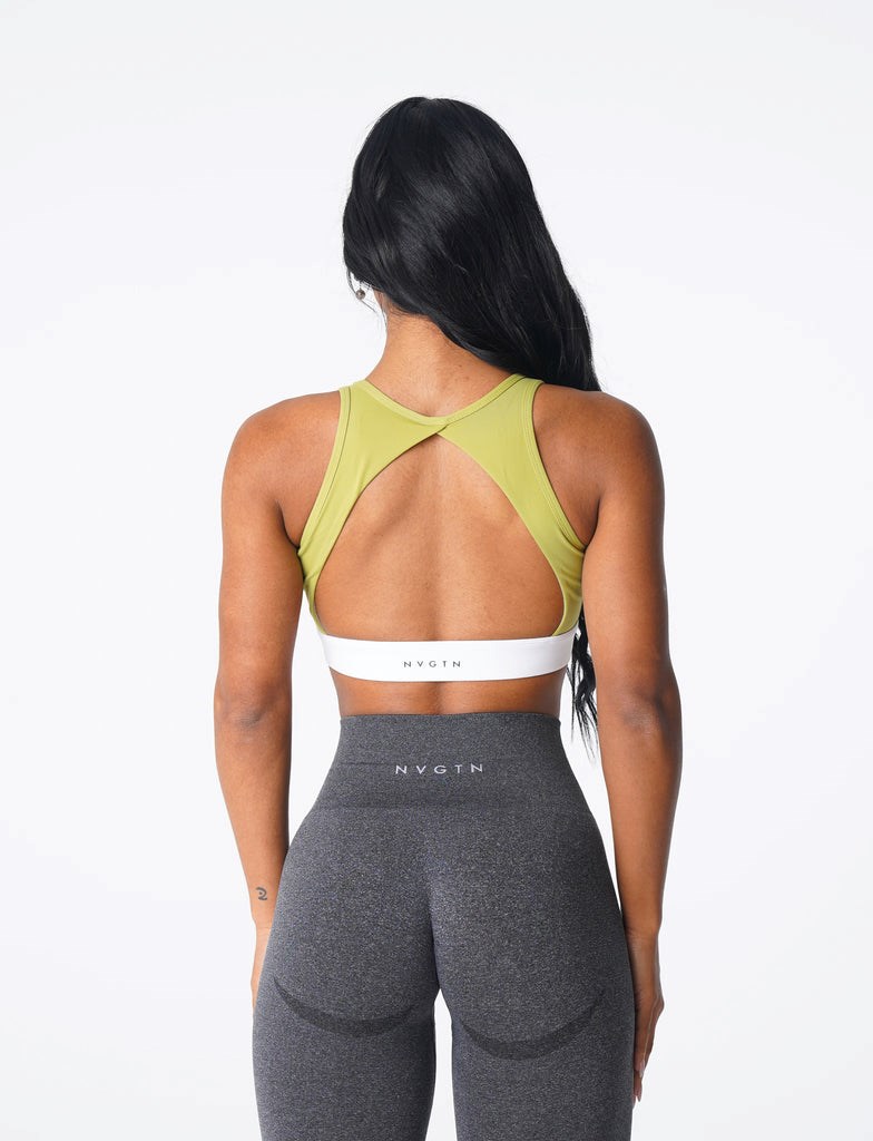 NVGTN Agility Bra Olivy Zelené | SWNBJ2867