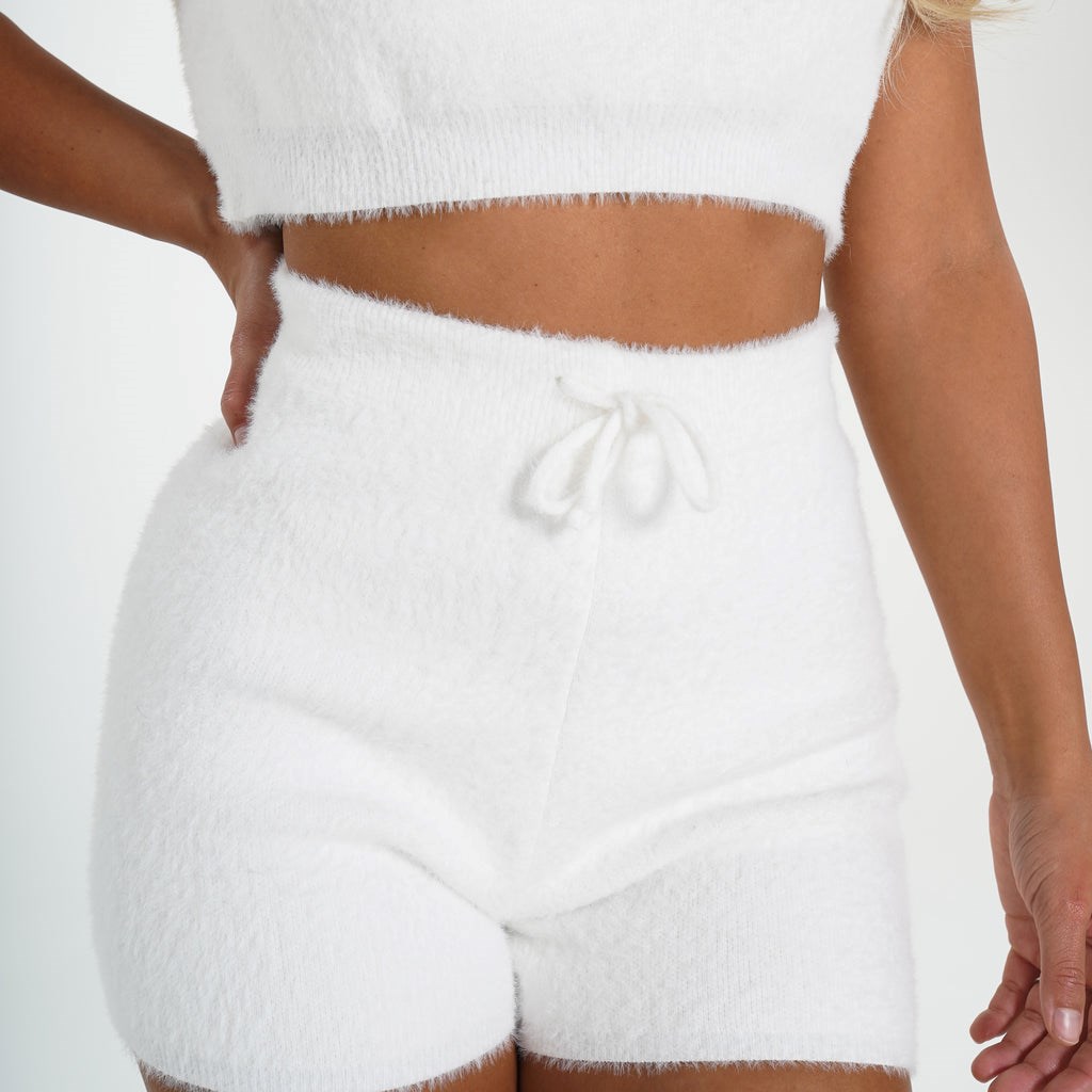 NVGTN Běžné Cutie Lounge Shorts Bílé | GPAXK4508