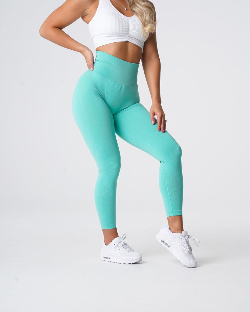 NVGTN Contour Seamless Leggings Mátově Zelená | EQDFA4536