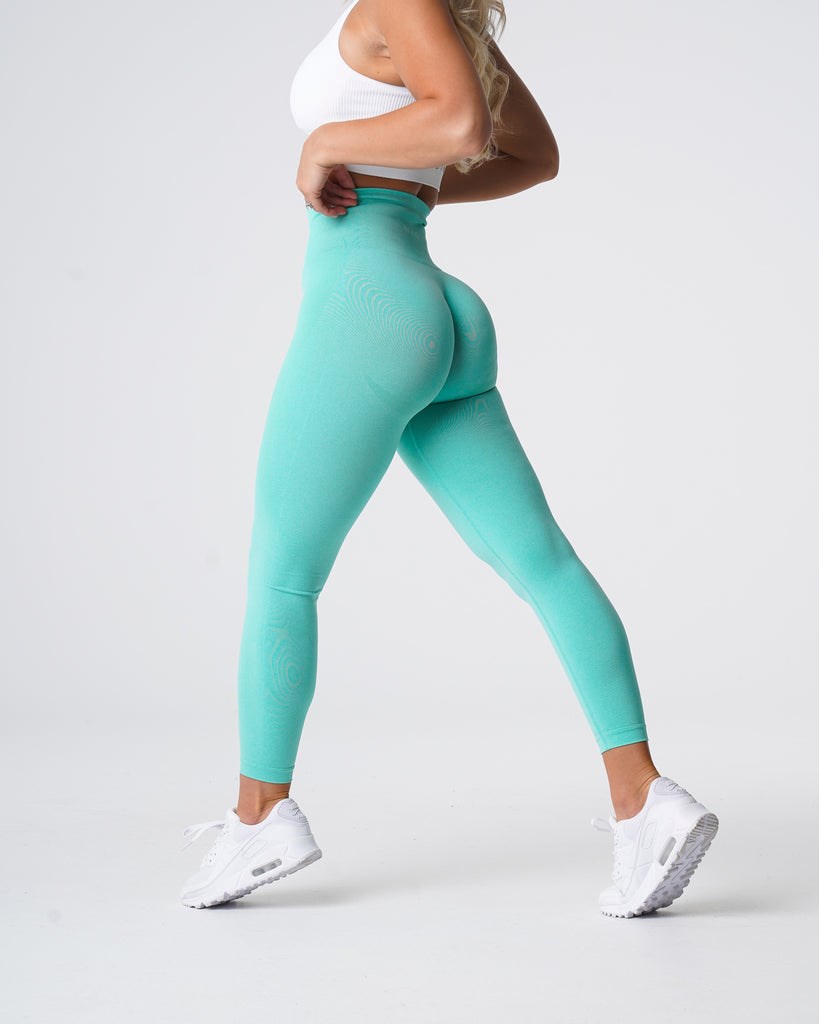 NVGTN Contour Seamless Leggings Mátově Zelená | EQDFA4536