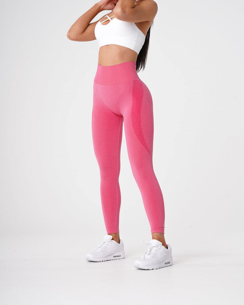 NVGTN Contour Seamless Leggings Růžové | ERKGQ2786