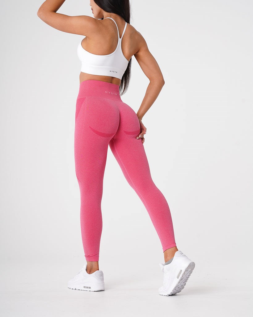 NVGTN Contour Seamless Leggings Růžové | ERKGQ2786