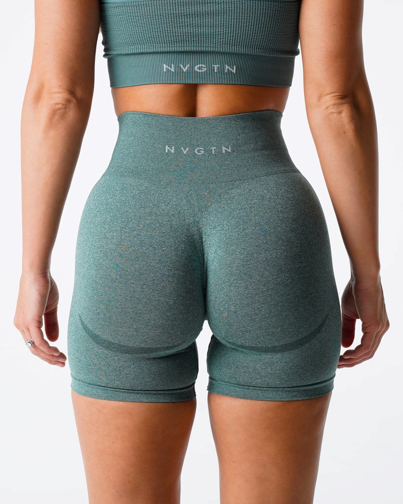 NVGTN Contour Seamless Shorts Zelene | GBWNH7125