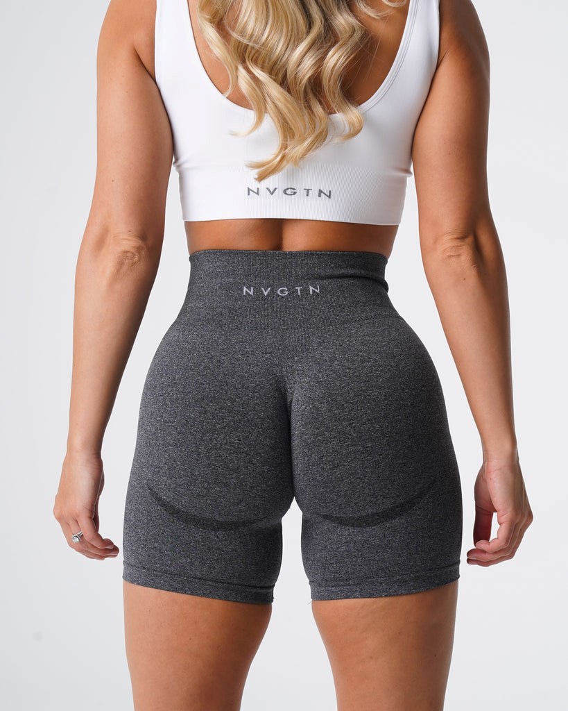 NVGTN Contour Seamless Shorts Černé | TAHFE8461