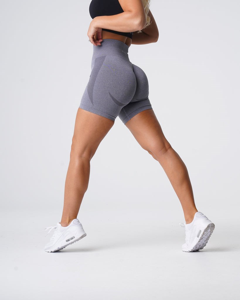 NVGTN Contour Seamless Shorts Šedé | HIAMY9817