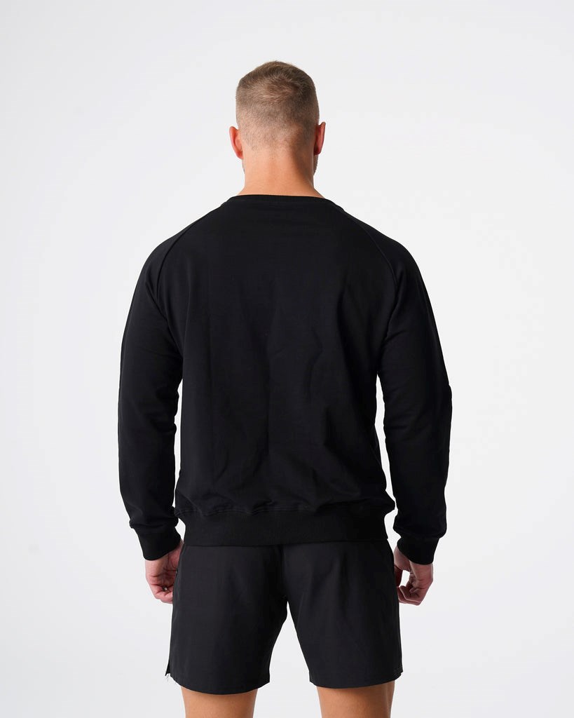 NVGTN Crew Neck Sweatshirt Černé | SHTFG2354