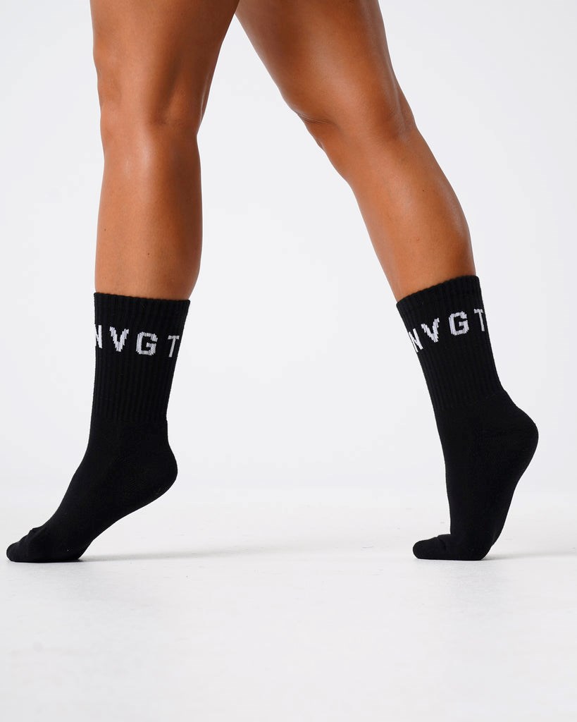 NVGTN Crew Socks Černé | TZNKF6084