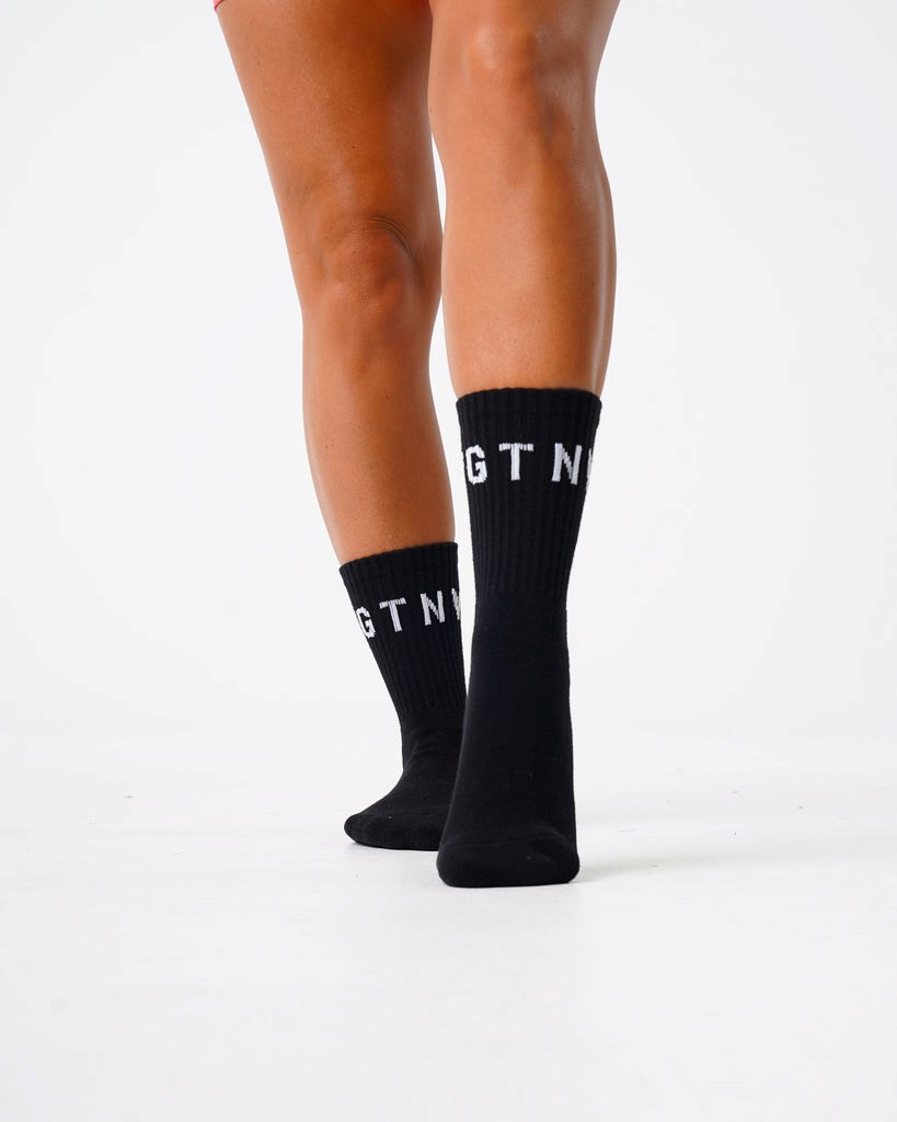 NVGTN Crew Socks Černé | TZNKF6084