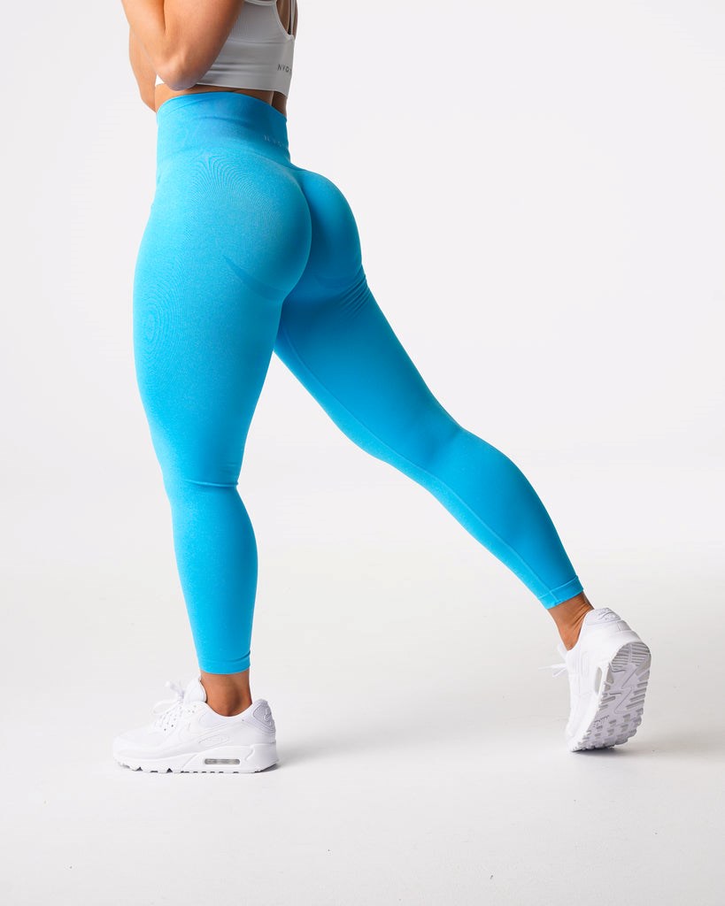 NVGTN Curve Seamless Leggings Aqua | TBGUX1394