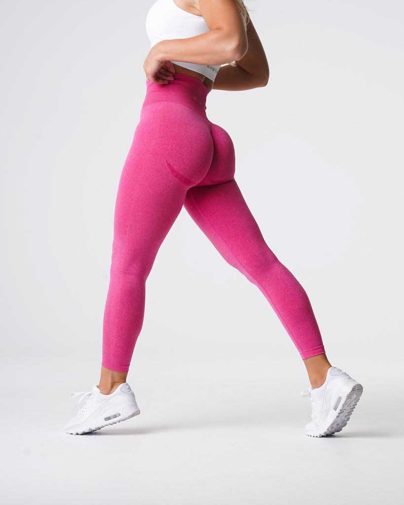 NVGTN Curve Seamless Leggings Fuchsie | PTEAW7610