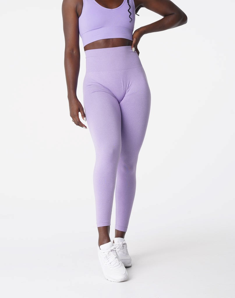 NVGTN Curve Seamless Leggings Lilac | RWHMQ0139