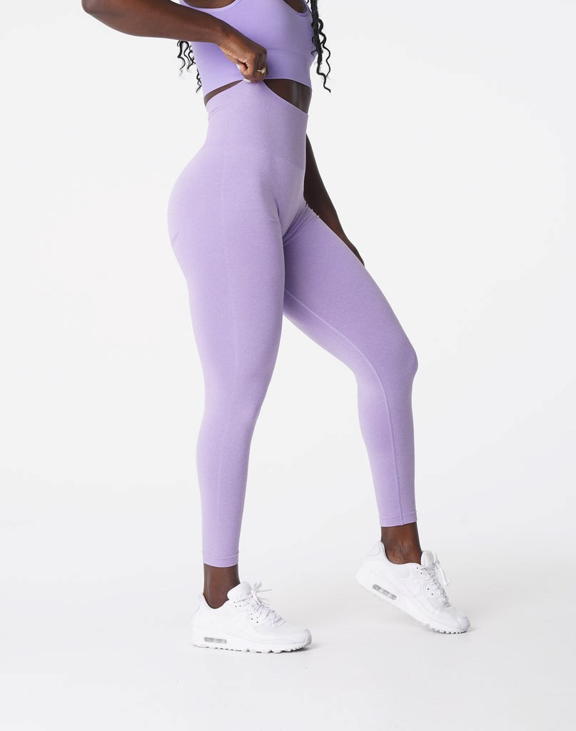 NVGTN Curve Seamless Leggings Lilac | RWHMQ0139