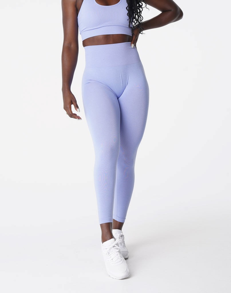 NVGTN Curve Seamless Leggings Periwinkle | HEGSY0932