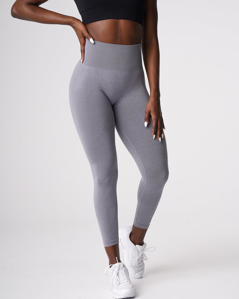 NVGTN Curve Seamless Leggings Šedé | VYOUL8235