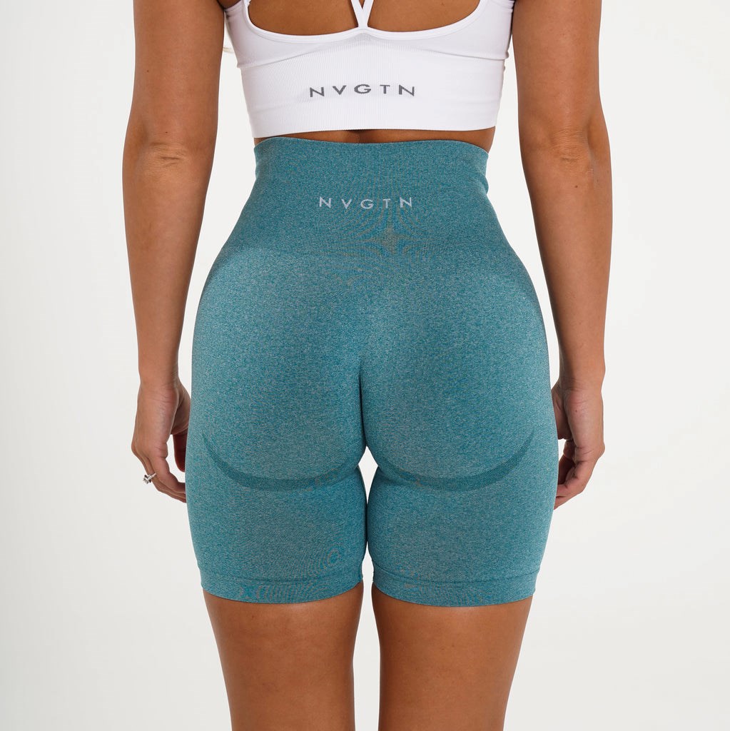 NVGTN Cyklistické Shorts Teal | KBLVR7421