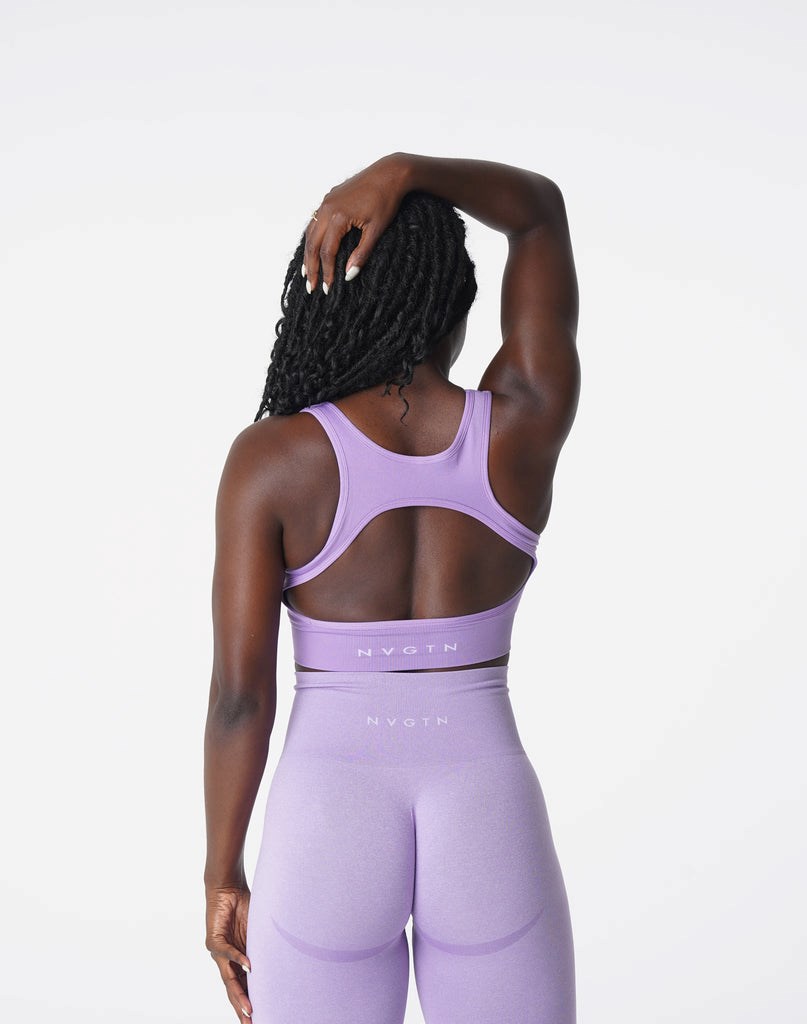 NVGTN Eclipse Seamless Bra Iris | QLRZH8143