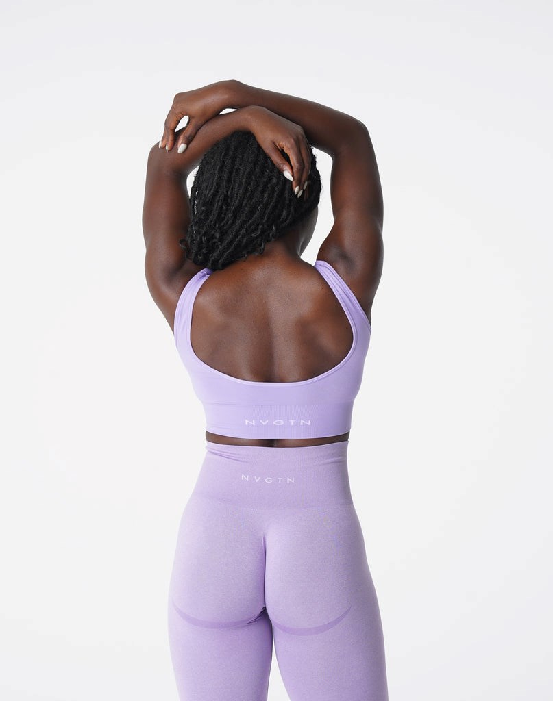 NVGTN Elevate Seamless Bra Iris | VKSCT8021