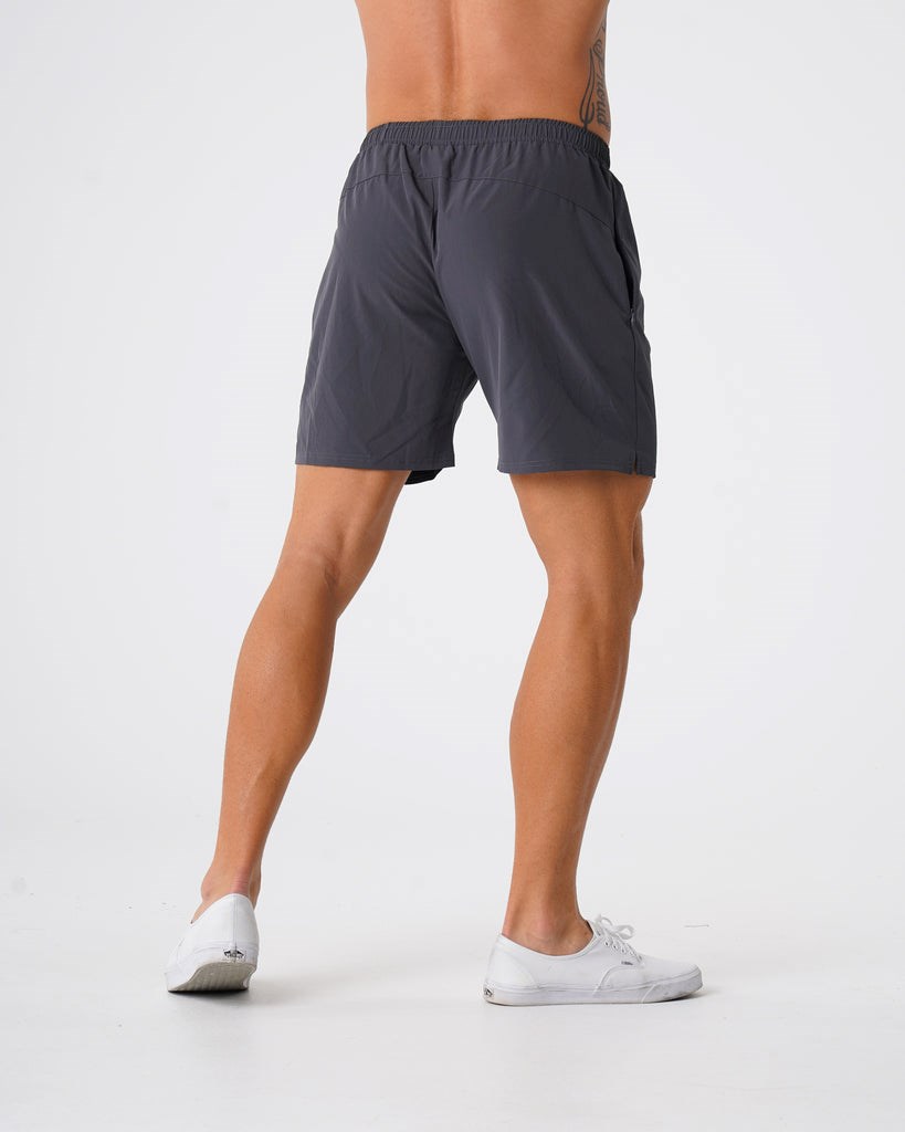 NVGTN Flex Shorts Charcoal | ZSYOU9806