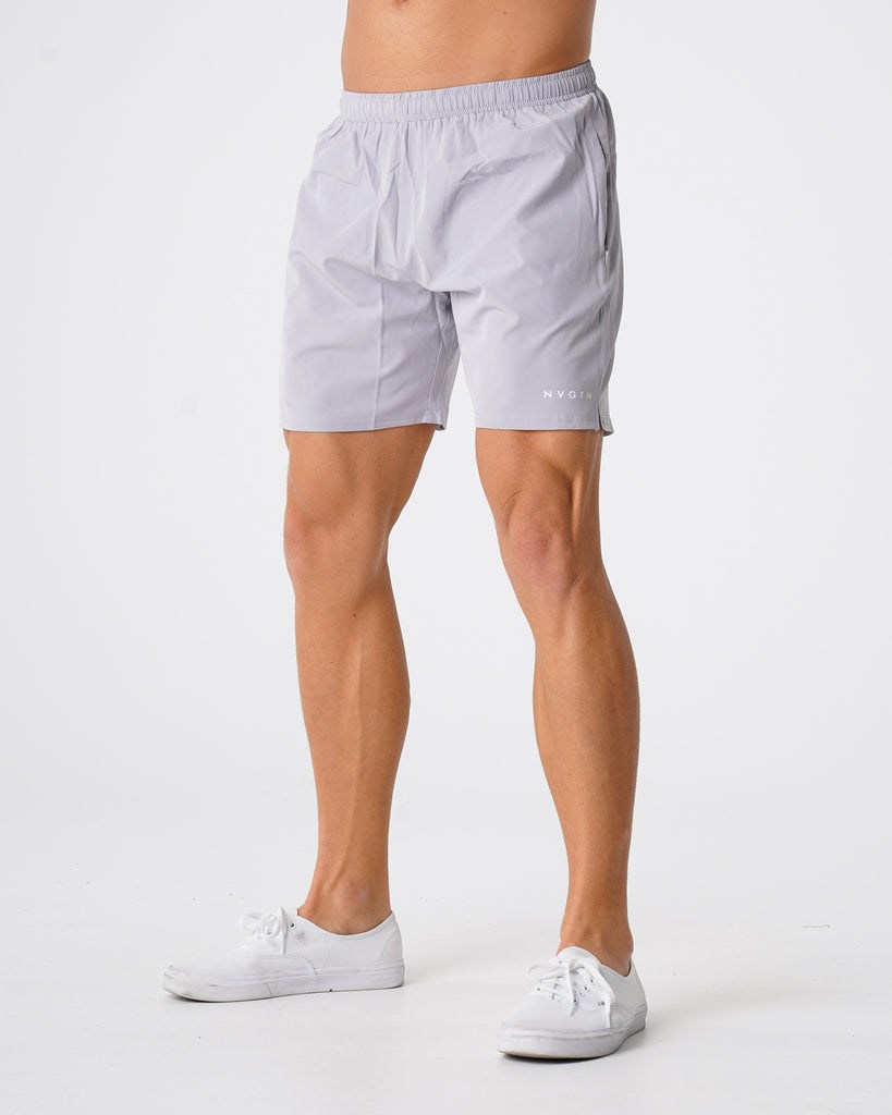 NVGTN Flex Shorts Šedé | LXSWZ4520