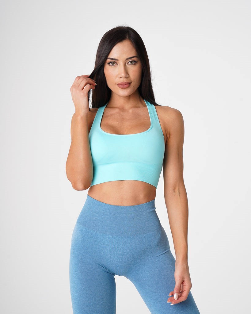 NVGTN Ignite Seamless Bra Aqua | CSFYJ4283