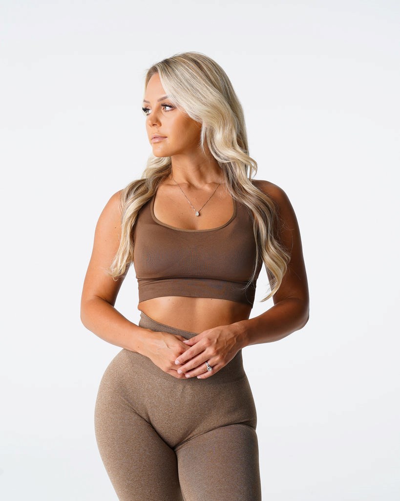 NVGTN Ignite Seamless Bra Mocha | HUCTB5192