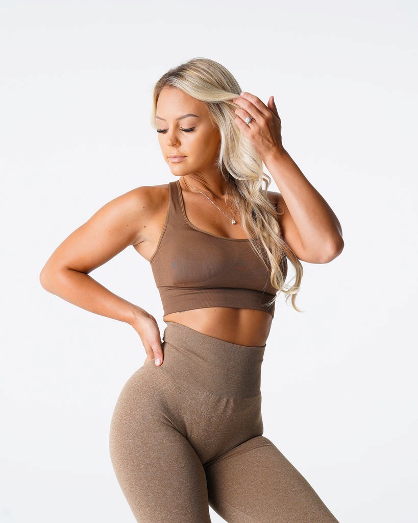 NVGTN Ignite Seamless Bra Mocha | HUCTB5192