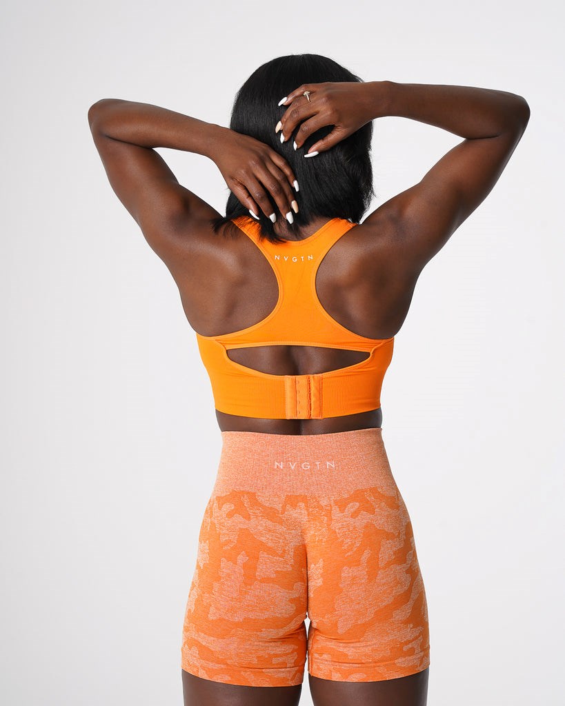 NVGTN Ignite Seamless Bra Tangerine | RTABS7421