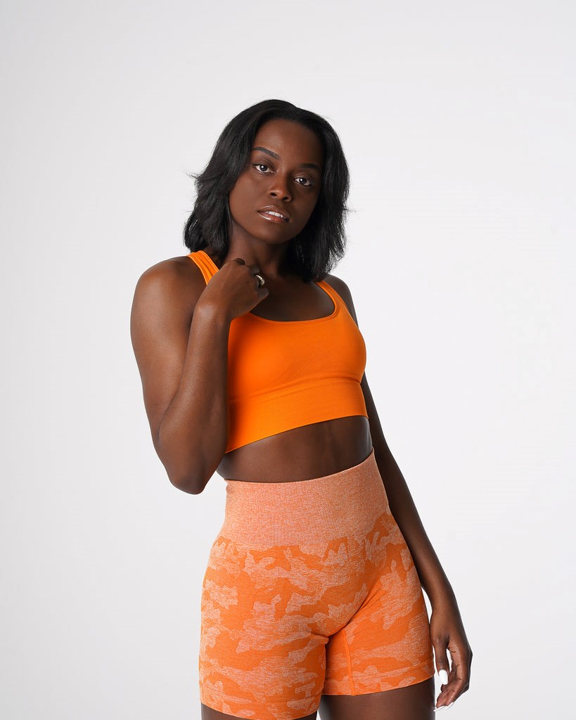 NVGTN Ignite Seamless Bra Tangerine | VZHMT1370