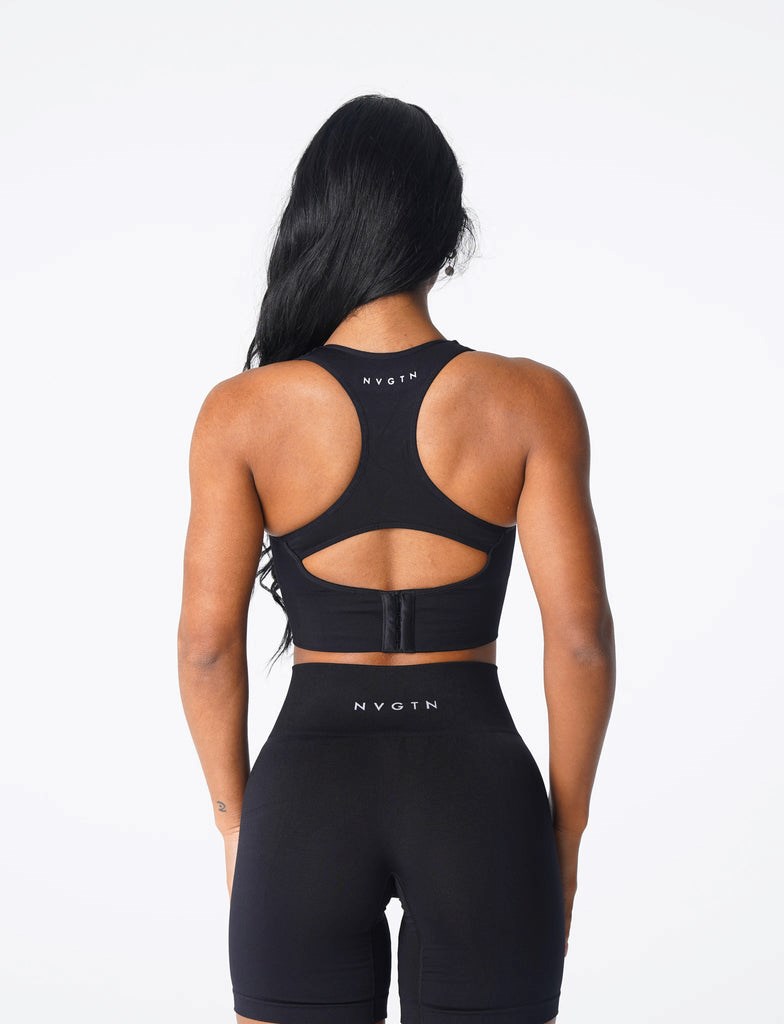 NVGTN Ignite Seamless Bra Černé | AKZHN2869