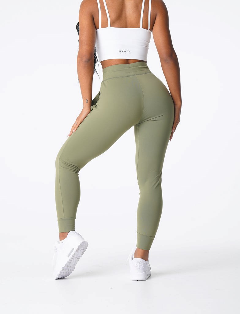 NVGTN Joggers Olivy Zelené | PSNDY6914