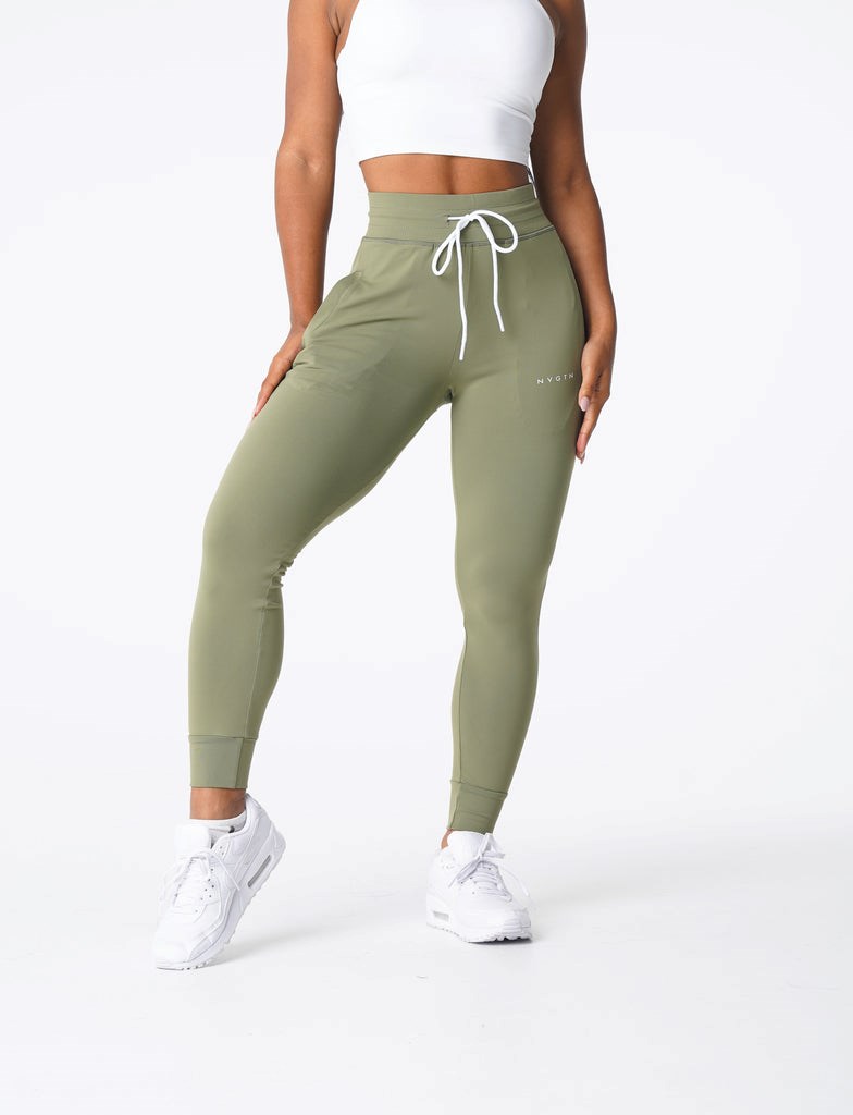 NVGTN Joggers Olivy Zelené | PSNDY6914