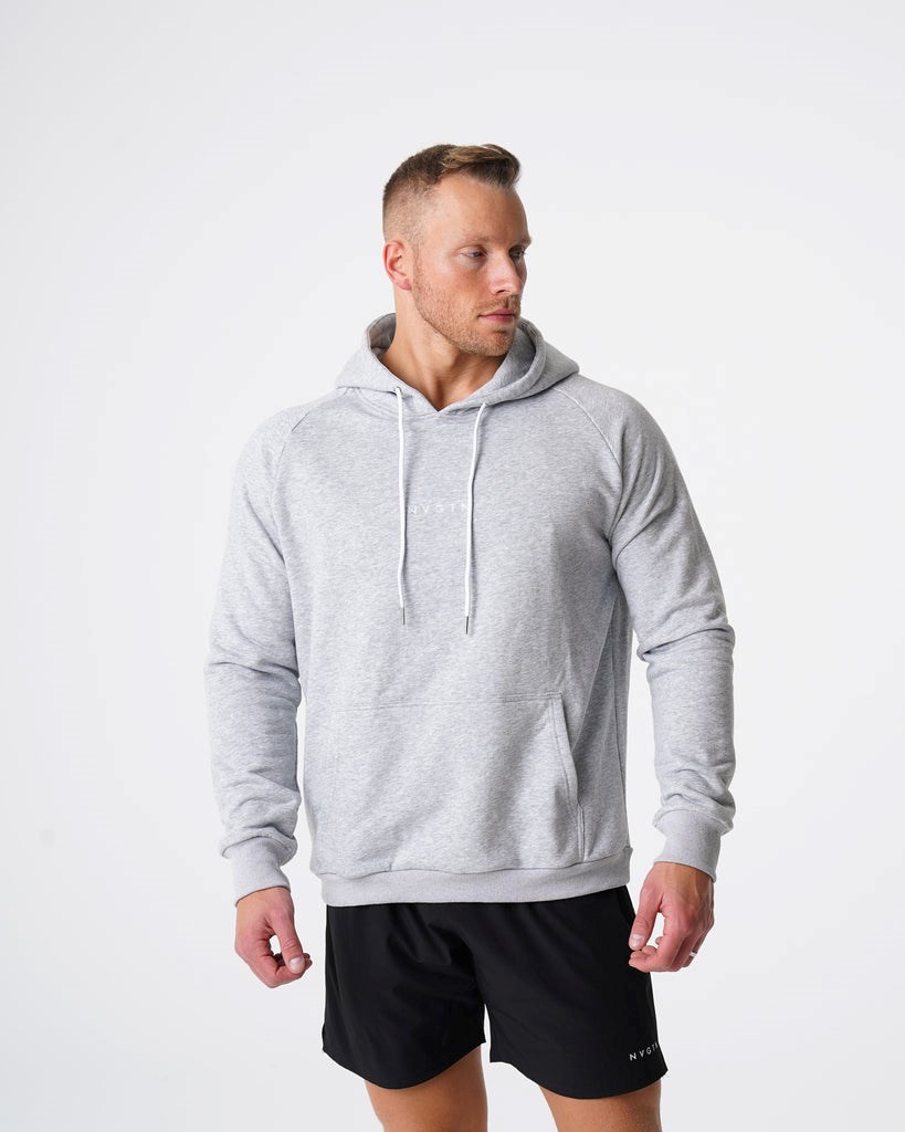 NVGTN Lounge Hoodie Šedé | WQAFU0296