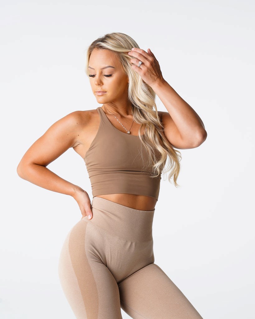 NVGTN Matrix Bra Top Mocha | YWDHT7063