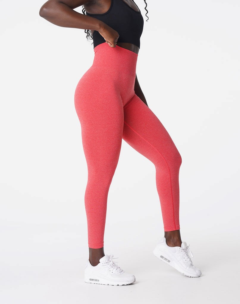 NVGTN NV Seamless Leggings Candy Apple | SBYDR9365