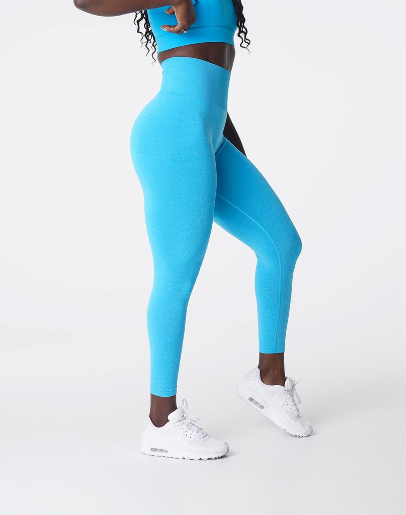 NVGTN NV Seamless Leggings Caribbean | SHDWX5748