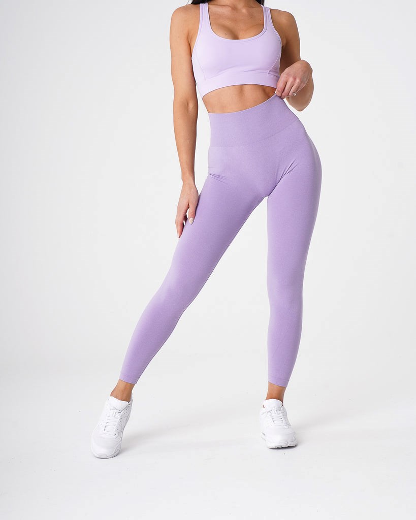 NVGTN NV Seamless Leggings Lilac | NWDJB5089