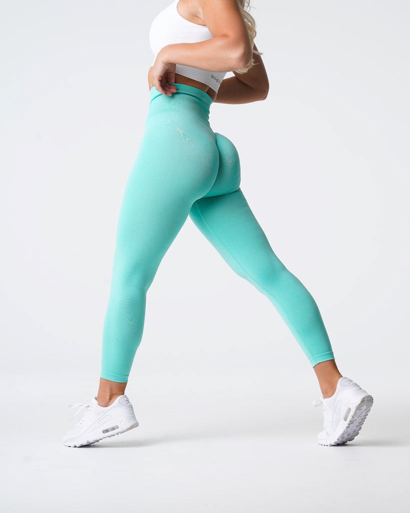 NVGTN NV Seamless Leggings Mátově Zelená | DANXT9782