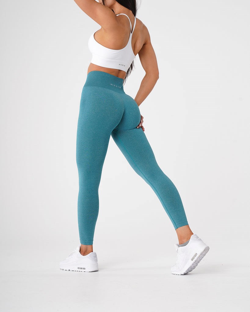 NVGTN NV Seamless Leggings Teal | AHRZI5768