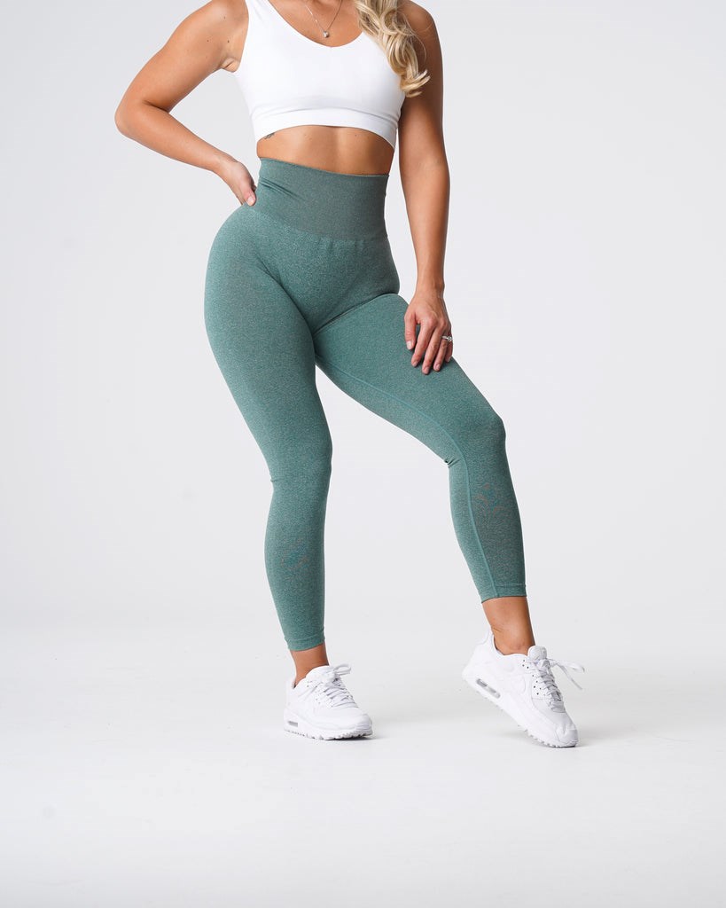 NVGTN NV Seamless Leggings Zelene | IZKPG1476