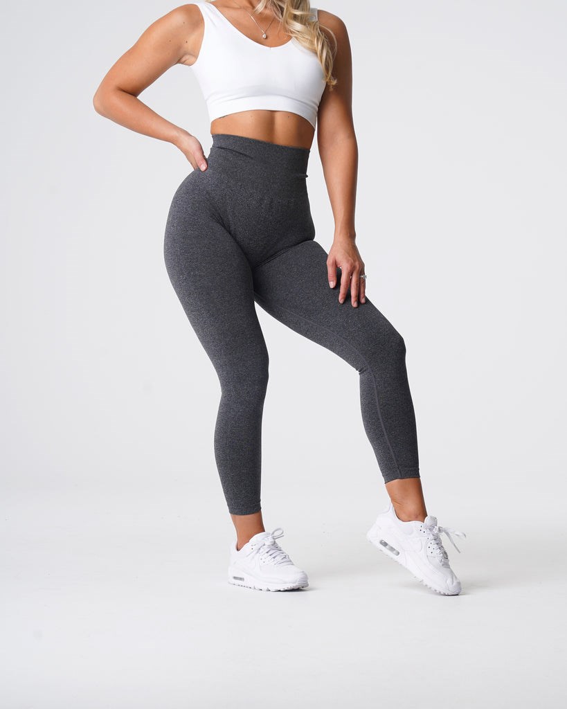 NVGTN NV Seamless Leggings Černé | VLAHJ9407