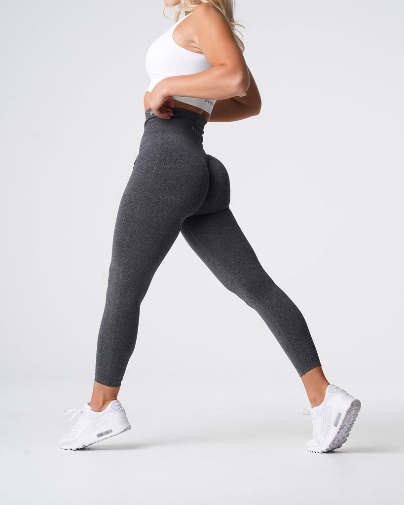 NVGTN NV Seamless Leggings Černé | VLAHJ9407