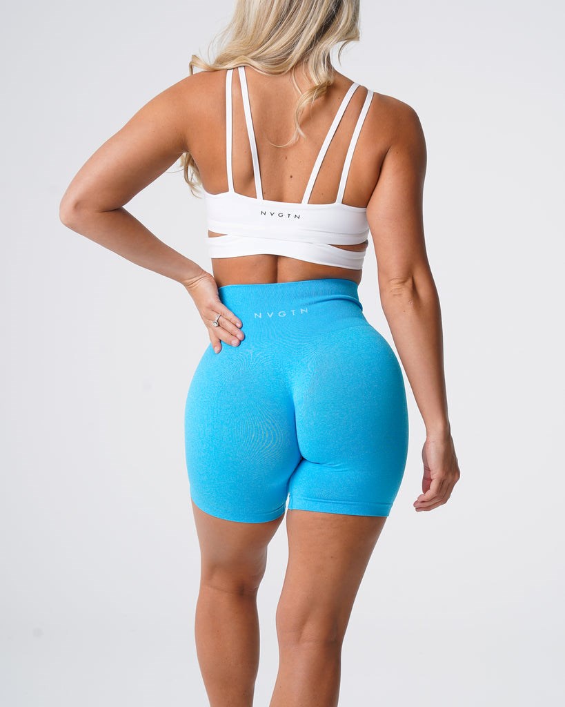 NVGTN Pro Seamless Shorts Caribbean | TWMRS6957