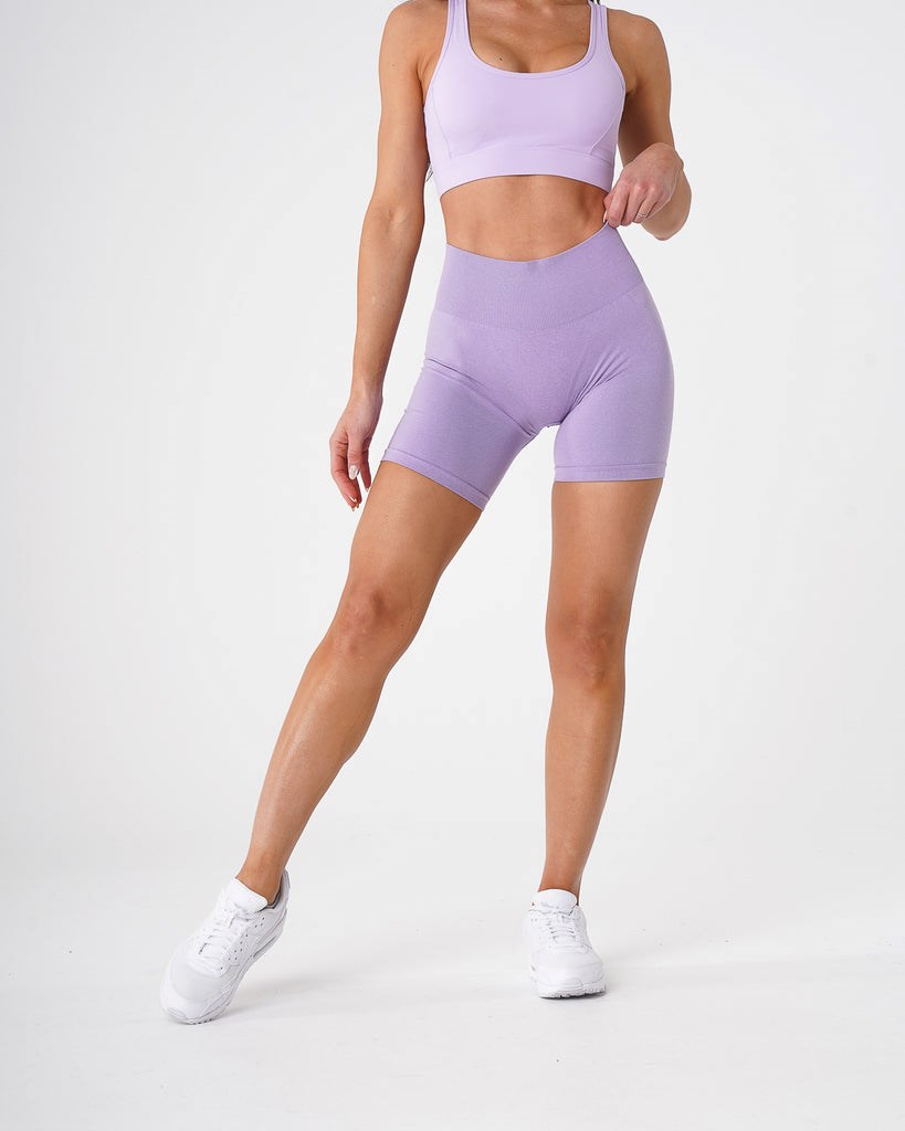 NVGTN Pro Seamless Shorts Lilac | AZHGQ4529