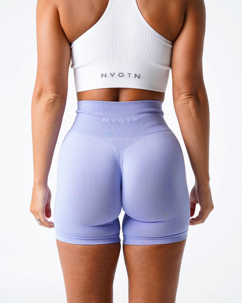 NVGTN Pro Seamless Shorts Periwinkle | ETFBW4759