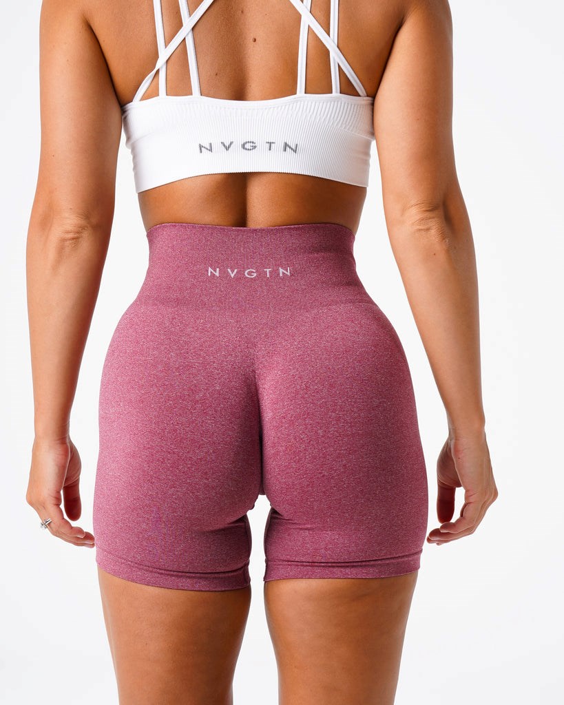 NVGTN Pro Seamless Shorts Vínové | KLDBH7915