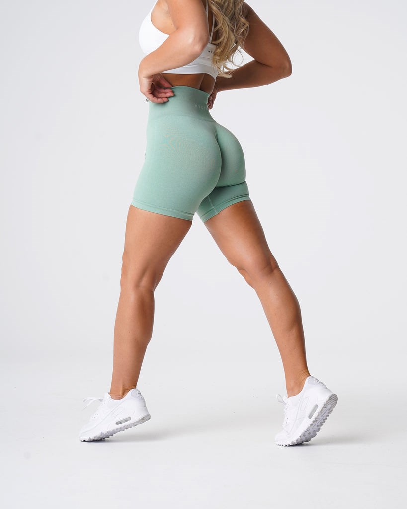 NVGTN Pro Seamless Shorts Zelene | YHEAX0497