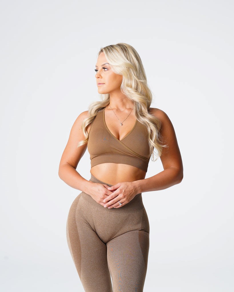 NVGTN Pursuit Seamless Bra Mocha | MHBUC6589