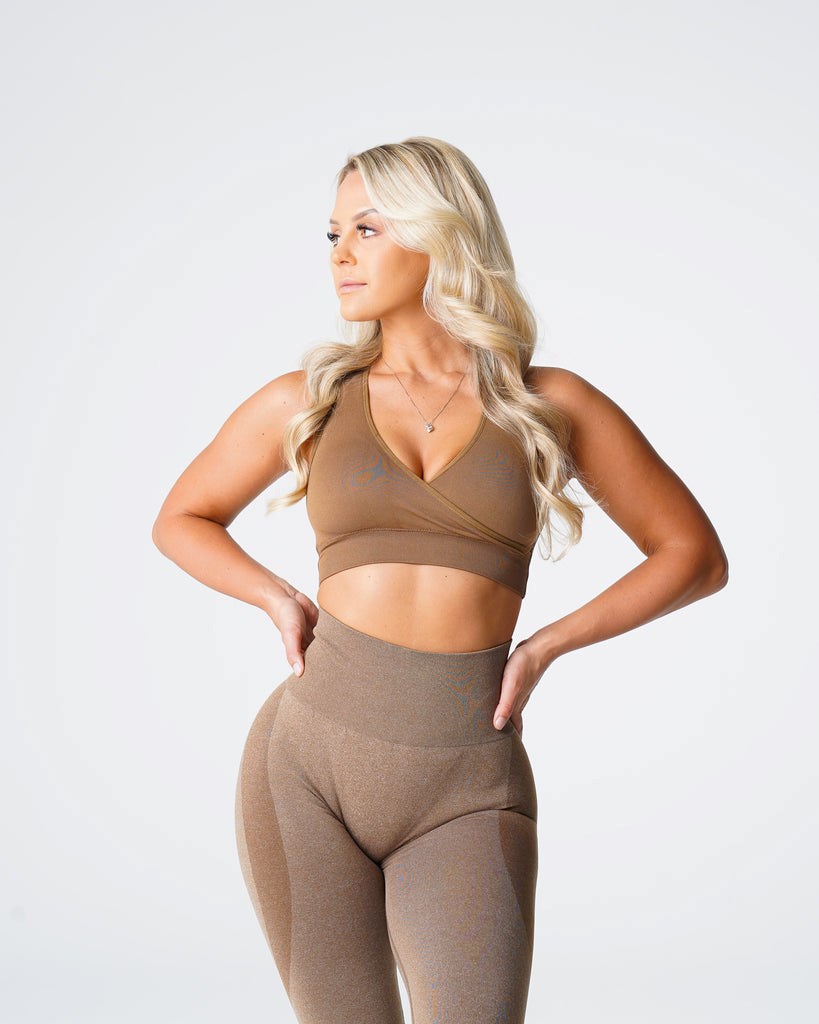 NVGTN Pursuit Seamless Bra Mocha | MHBUC6589