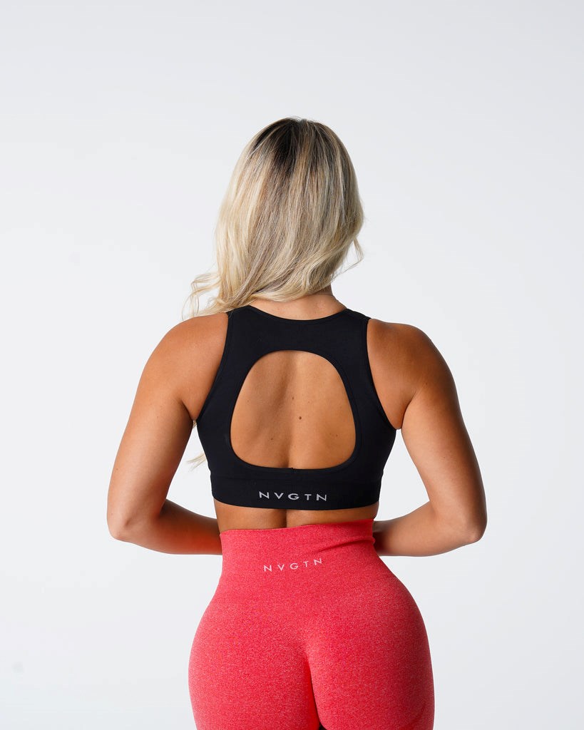 NVGTN Pursuit Seamless Bra Černé | CYHVG2850